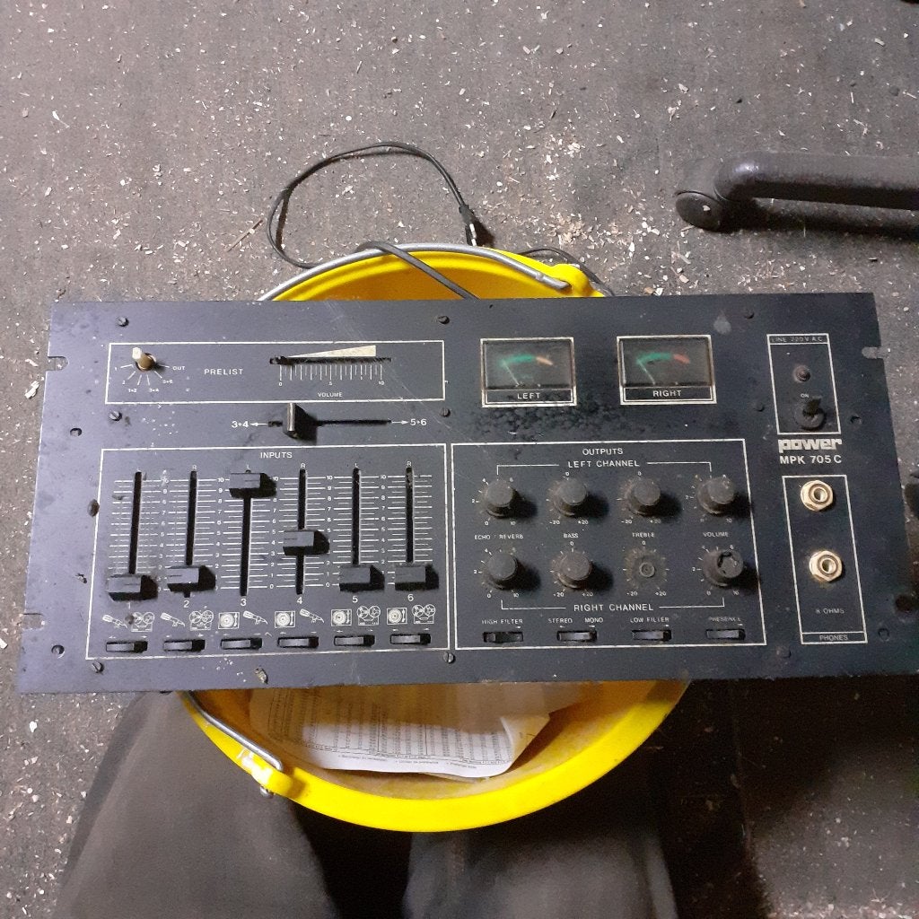 mengtafel Power MPK-705C, Ophalen, Gebruikt