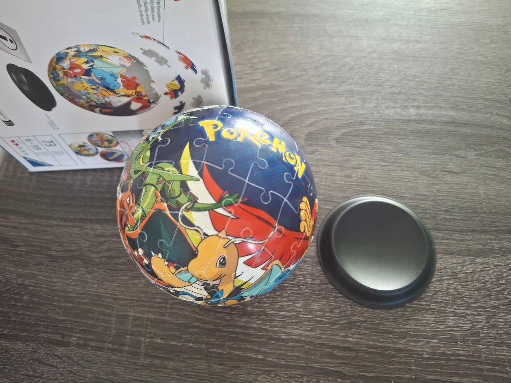 3d pokemoen puzzel, Ophalen, Meer dan 50 stukjes, Zo goed als nieuw, 6 jaar of ouder