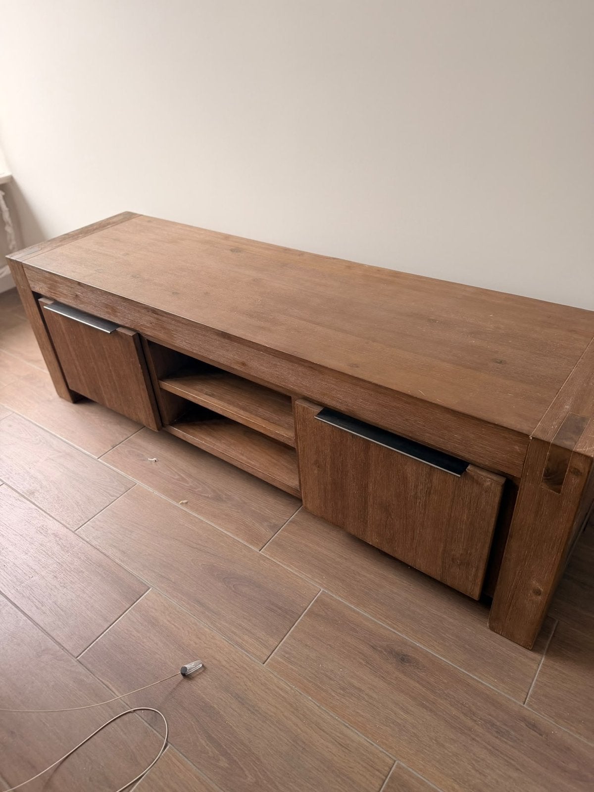 Complete Woonkamerset Salzburg Pronto Wonen, Ophalen, Teakhout, Zo goed als nieuw, 200 cm of meer