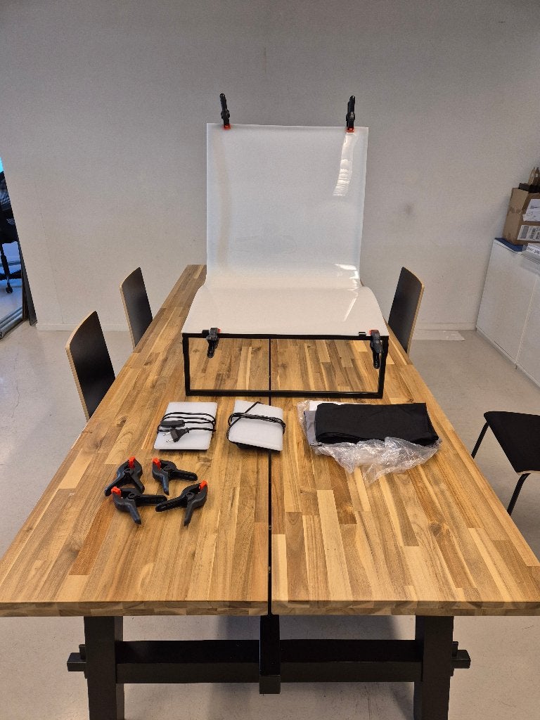 Opklapbare fotostudio, Ophalen, Complete fotostudio, Bresser, Zo goed als nieuw