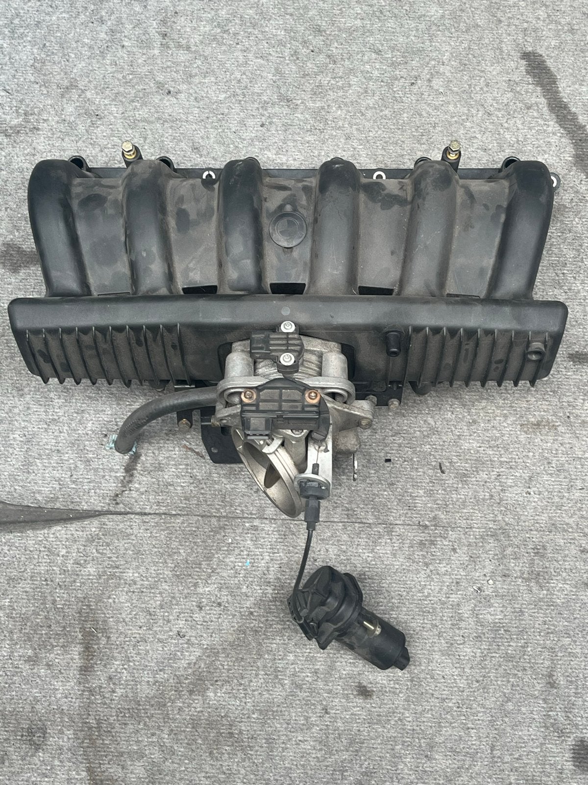 Inlaatspruitstuk M52B28 met gasklep, Auto-onderdelen, Motor en Toebehoren, Ophalen of Verzenden, Gebruikt, BMW