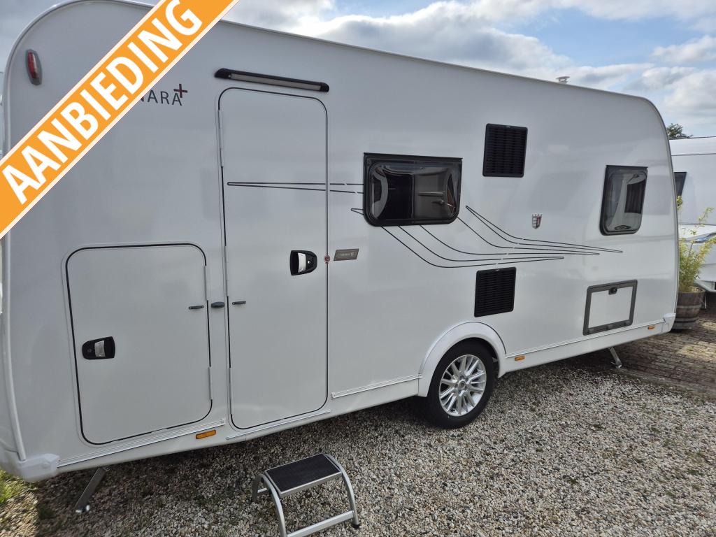 Tabbert Senara 460 DMK, Caravans en Kamperen, Standaardzit, Dwarsbed, Tabbert, Bedrijf