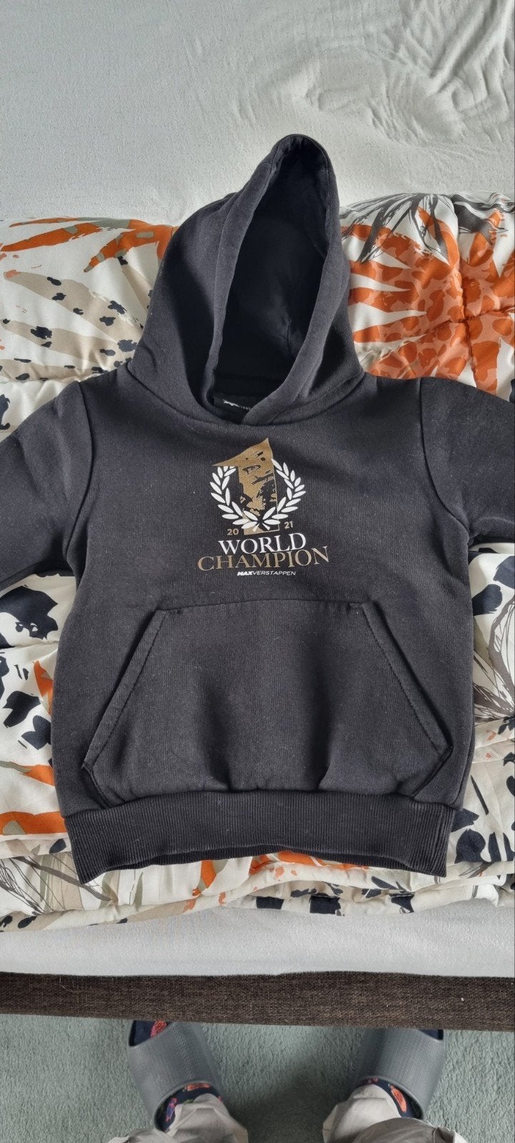 Max Verstappen Hoodie Maat 104 - World Champion 2021, Trui of Vest, Max Verstappen Official, Ophalen of Verzenden, Zo goed als nieuw