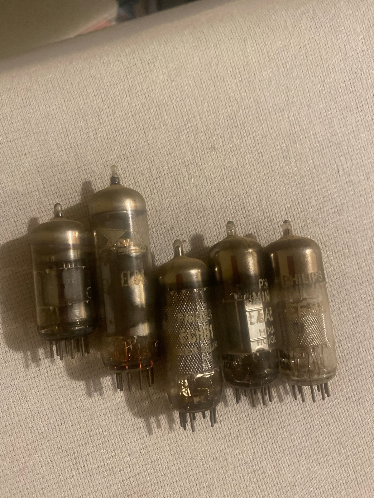 Vintage Radiobuizen / Versterkerbuizen - Philips, EL, Ophalen of Verzenden, Buis of Buizen