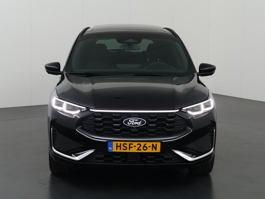 Ford Kuga 2.5 PHEV ST-Line X | Elekt inklapbare Trekhaak | P, Auto's, Ford, 14 kWh, Leder en Stof, Zwart, Bedrijf