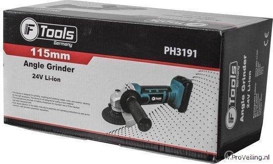 Online Veiling: F Tools haakse slijper PH3191, Doe-het-zelf en Verbouw, Nieuw