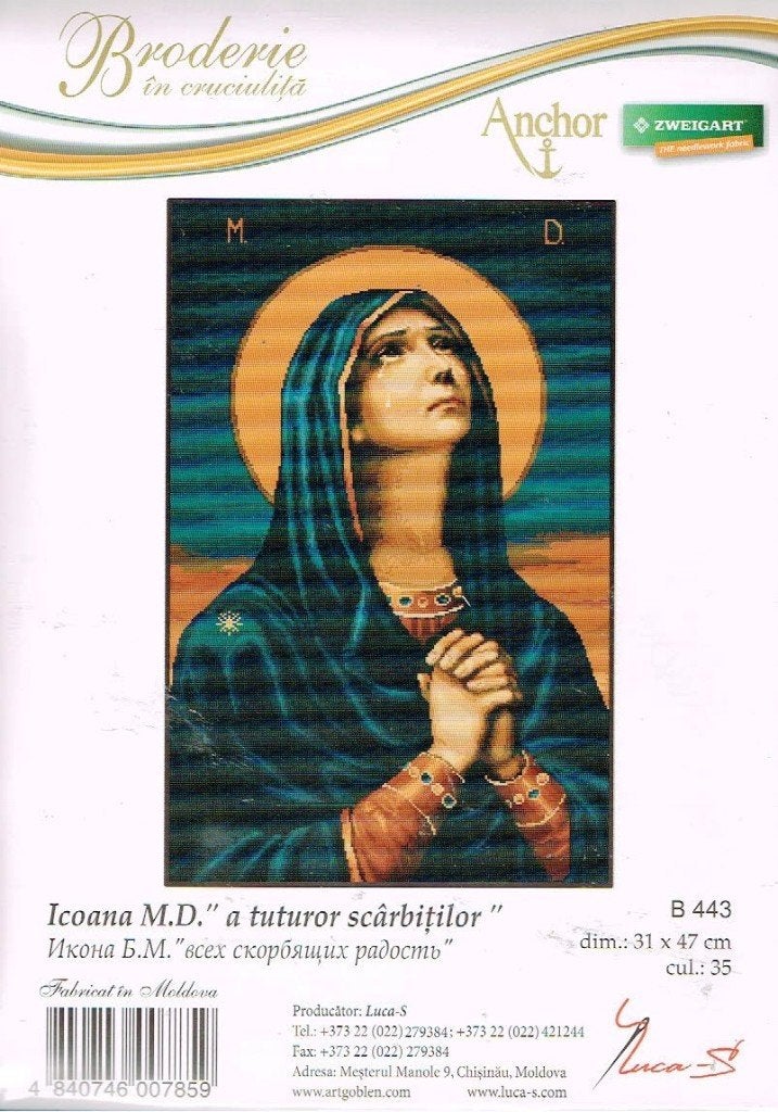 Cado luca groot borduurpakket, ICOON B 443, Ophalen of Verzenden, Nieuw, Handborduren, Borduurpakket
