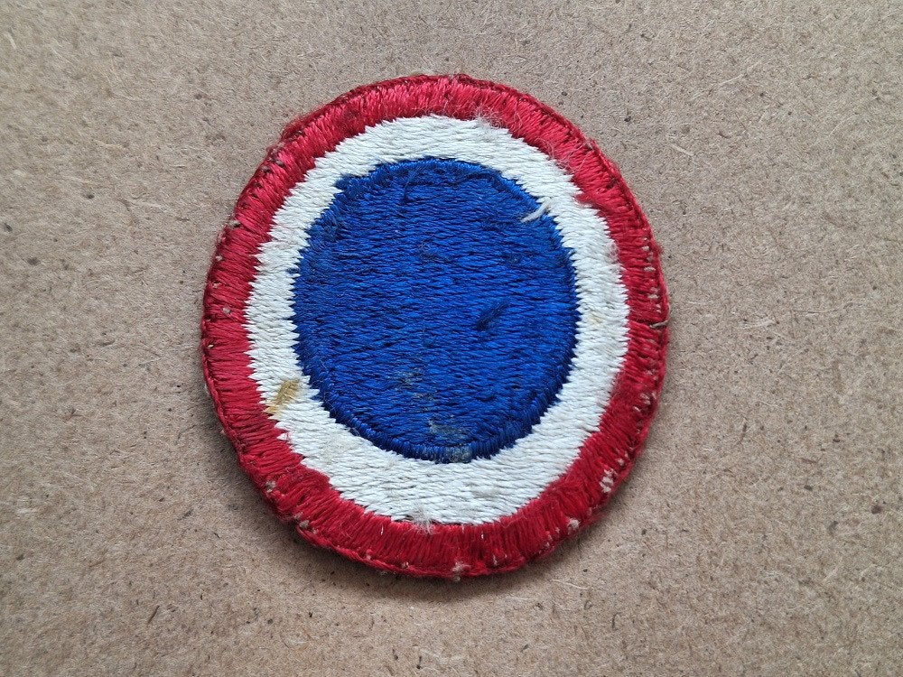 WWII US Army Ground Forces Replacement Depots patch, Verzenden, Amerika, Embleem of Badge