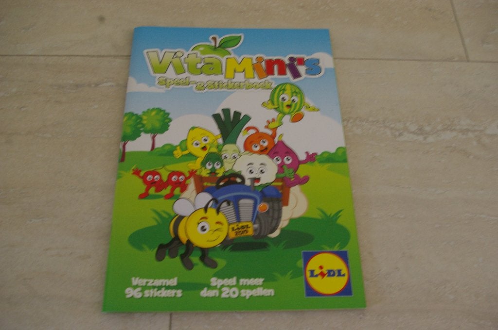 Lidl Vitamines speel & stickerboeken., Verzamelen, Lidl, Ophalen of Verzenden