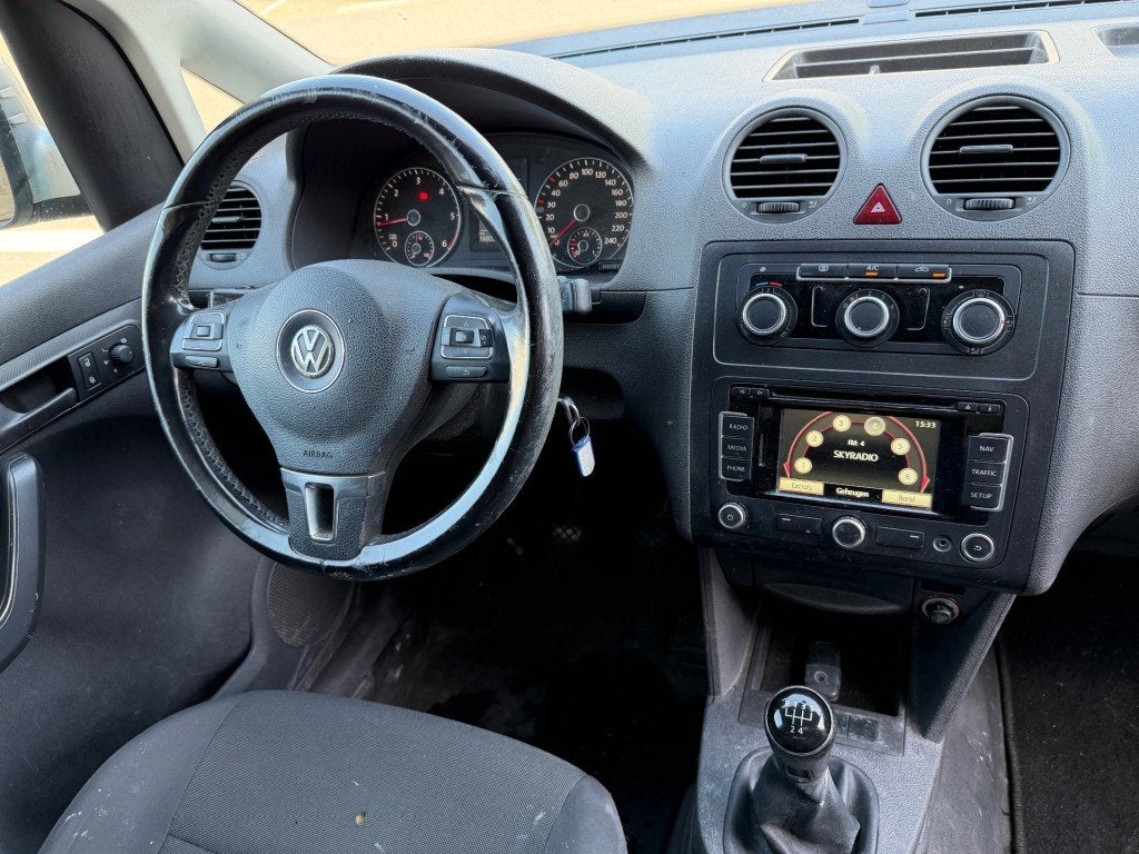 Volkswagen CADDY 1.6 TDI AIRCO LMV PDC 1STE EIG. RIJDT GOED, Parkeersensor, Volkswagen, Bedrijf, 2 stoelen
