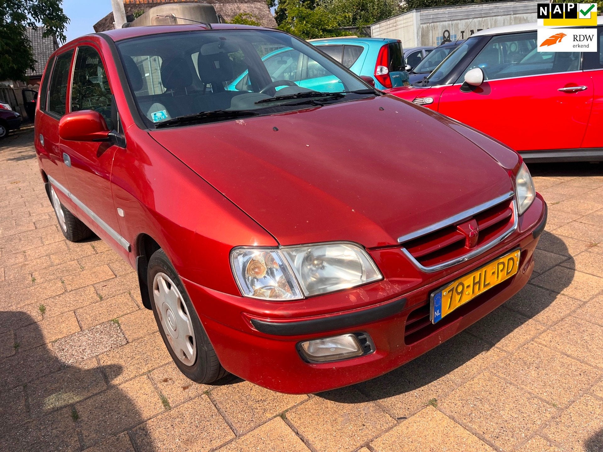 Mitsubishi Space Star 1.6 Diamond / nwe apk airco, Voorwielaandrijving, Elektrische ramen, Gebruikt, 4 cilinders