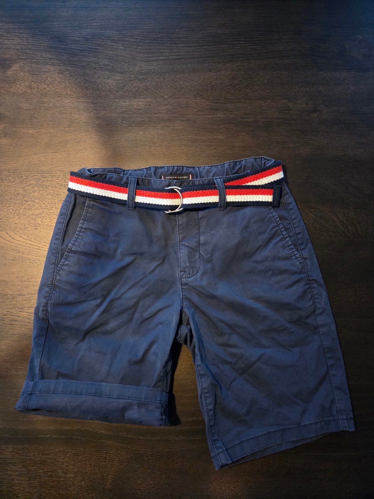 Tommy Hilfiger Korte Broek - Maat 152, Kinderen en Baby's, Kinderkleding | Maat 152, Broek, Gebruikt, Ophalen of Verzenden, Tommy Hilfiger