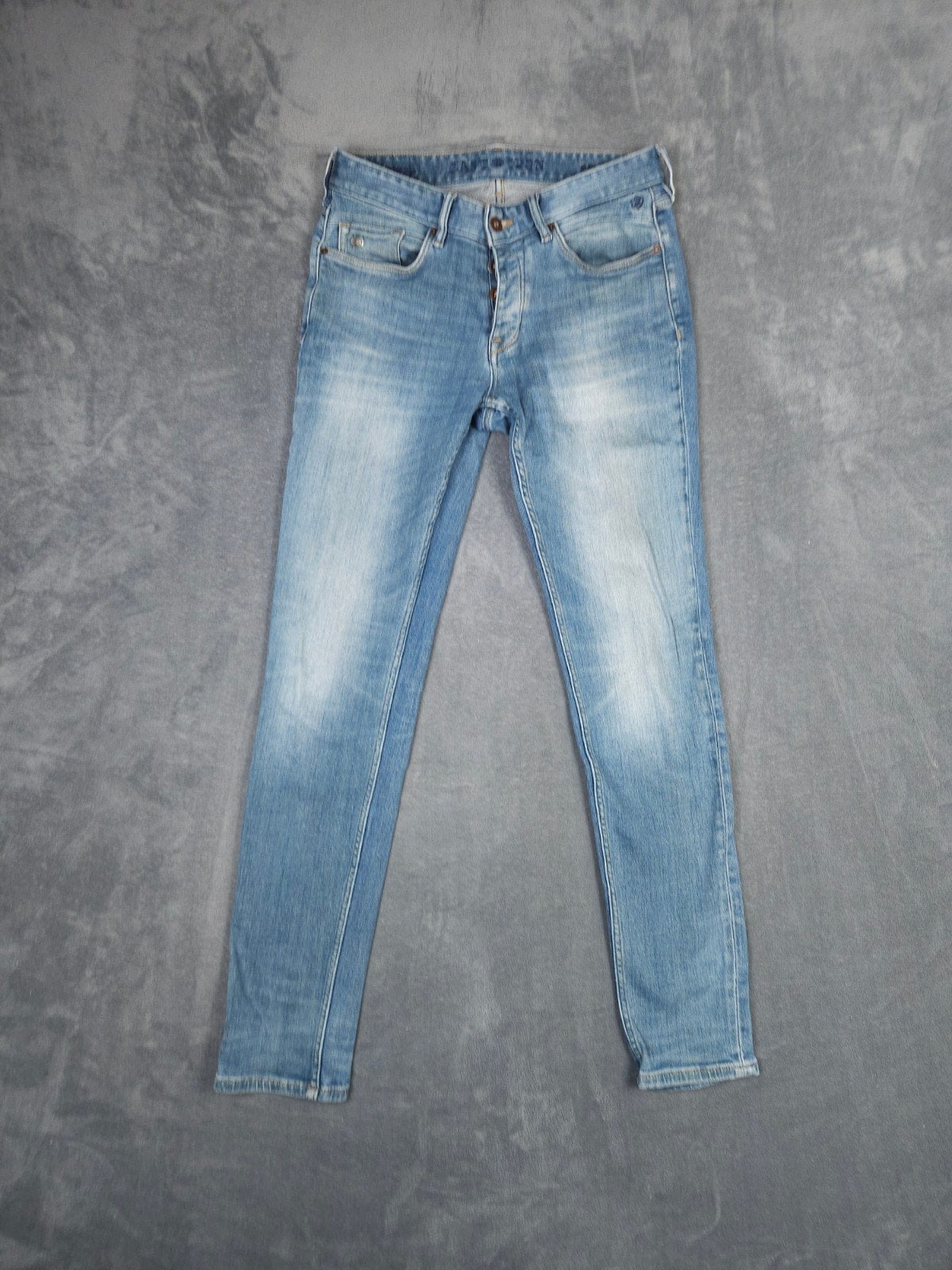 Cast Iron Broek Riser Slim W33 L34 Blauw Spijkerbroek

Staat, Blauw, ., Ophalen of Verzenden, Zo goed als nieuw