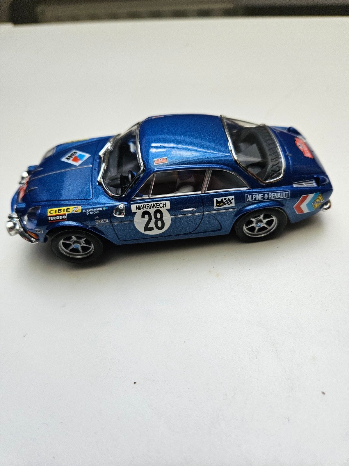 Slotcar Renault Alpine A110  1:32, Ophalen of Verzenden, Zo goed als nieuw, Bburago