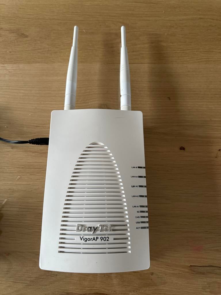 Draytek VigorAP 902 AccessPoint WiFi, Computers en Software, Accesspoints, Ophalen of Verzenden, Gebruikt