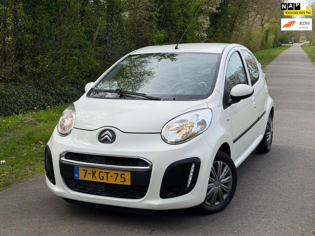 Citroen C1 1.0 Collection | Nieuwe apk + Airco + Toerentelle, Voorwielaandrijving, Euro 5, Stof, Gebruikt
