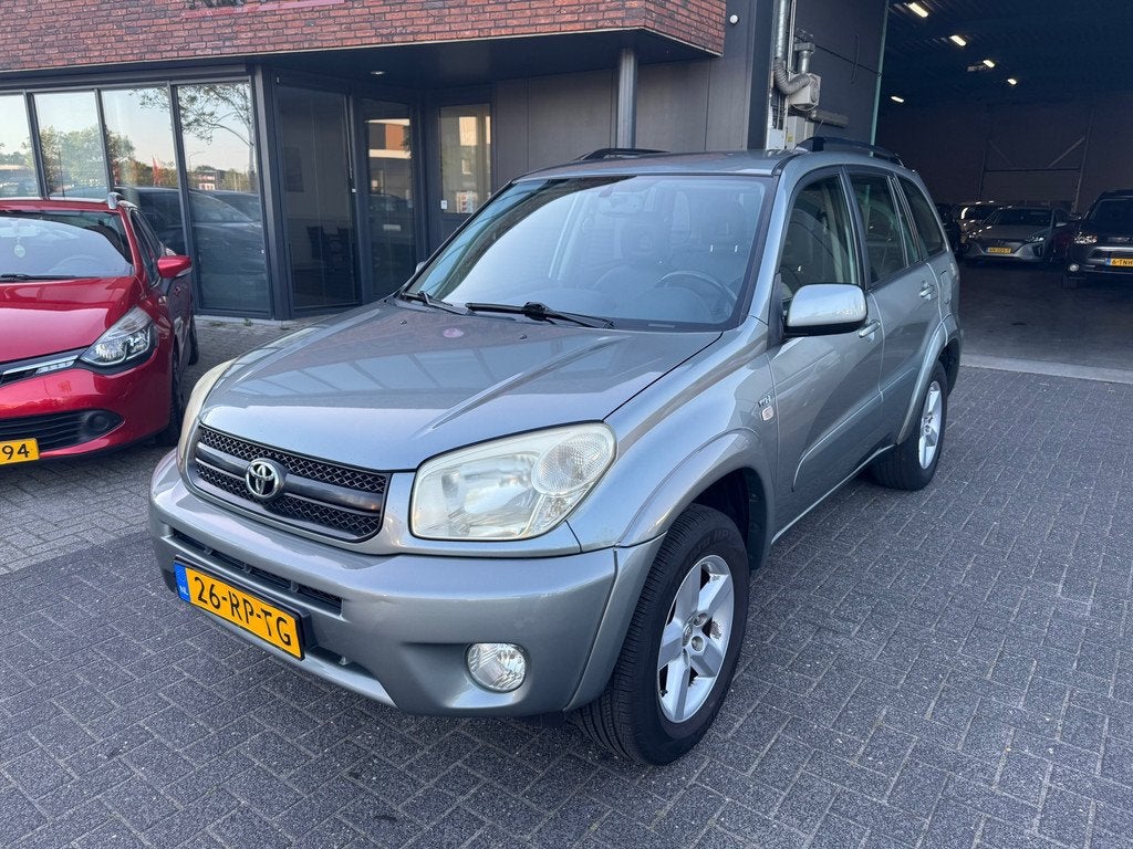 Toyota RAV4 2.0-16V VVT-i Sol LEDER CLIMA TREKHAAK STOELVERW, Auto's, Toyota, 1998 cc, Gebruikt, 150 pk, Bedrijf