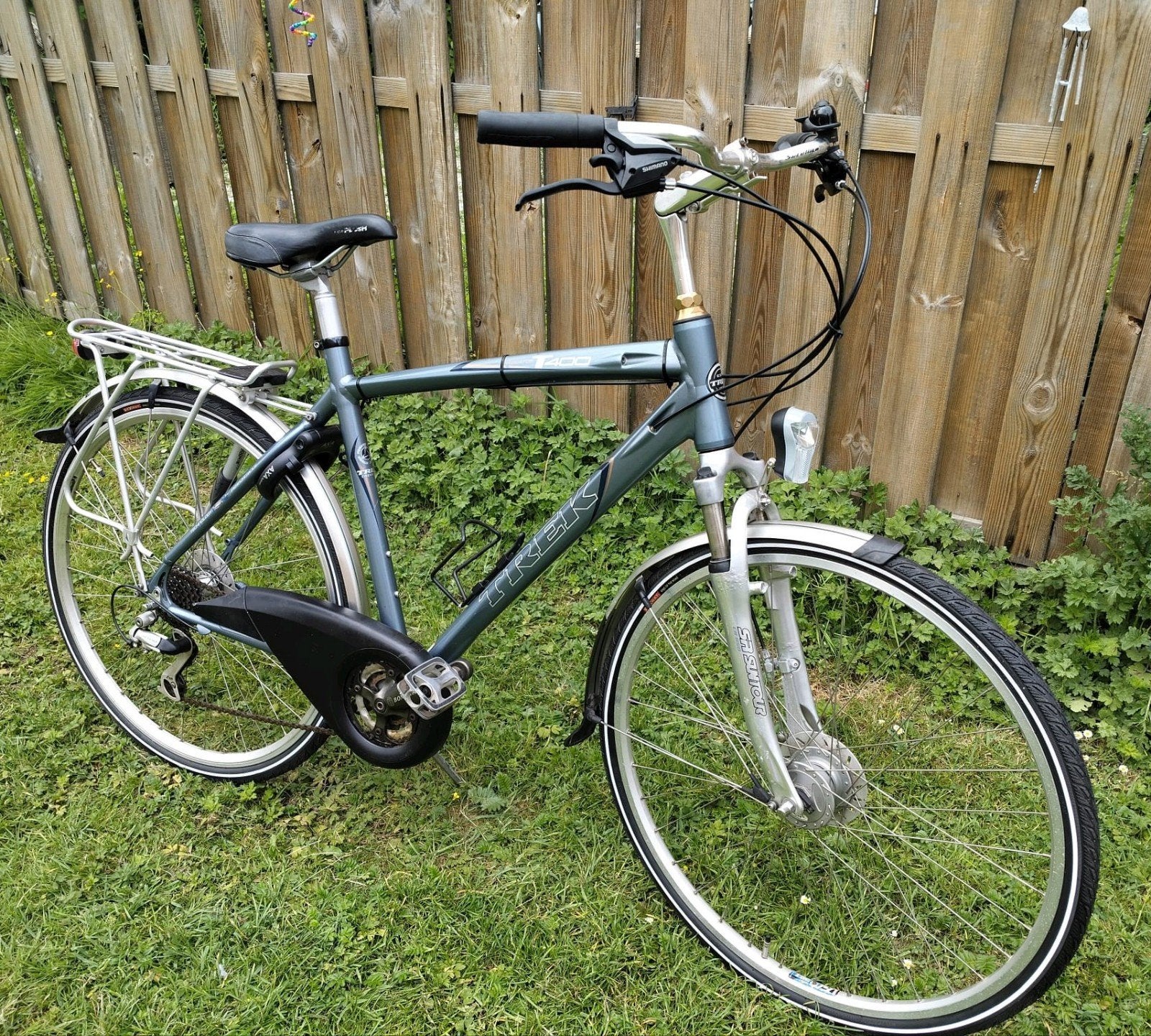 TREK T400 Navigator Hybride Herenfiets 28" 55cm 21v RIJKLAAR, Fietsen en Brommers, 28 inch, Gebruikt, Meer dan 20 versnellingen