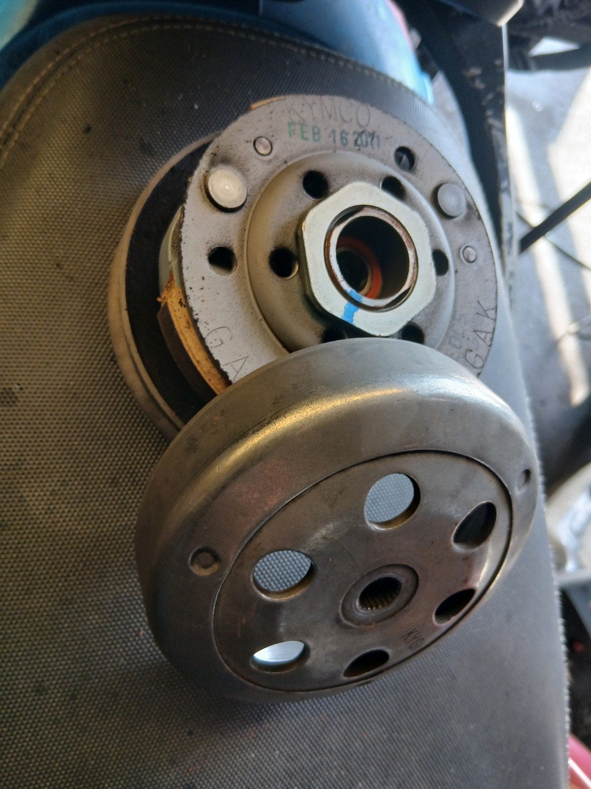 Orginele kymco 4takt koppeling, Ophalen of Verzenden, Gebruikt, Blok, Kymco