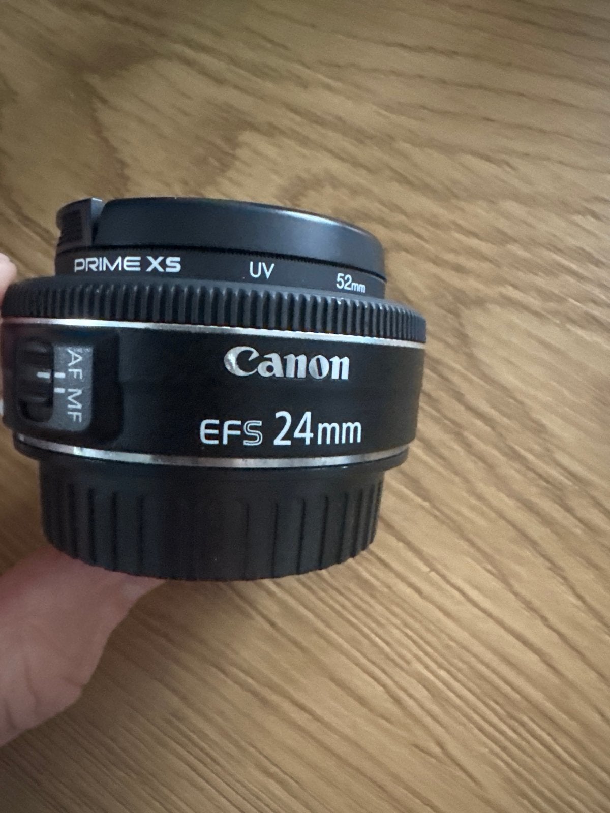 Canon EFS 24mm f/2.8 STM Pancake Lens, Ophalen, Canon, Autofocus, Groothoeklens