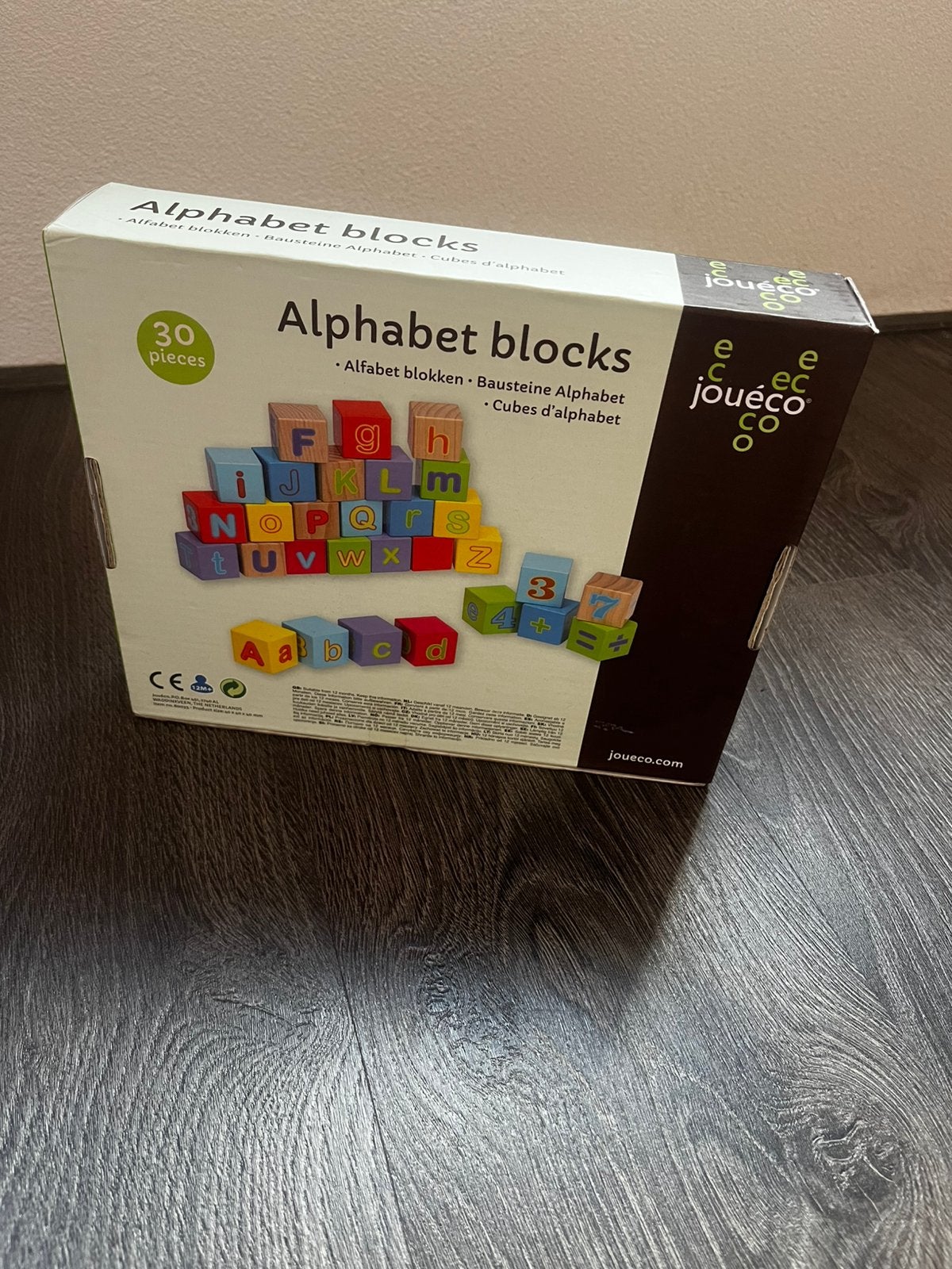 Alfabet houten blokken, Ophalen, Zo goed als nieuw