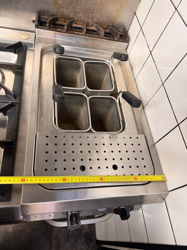 Professionele Horeca Pasta Koker - RVS, Ophalen, Gebruikt, Fornuis, Frituur en Grillen