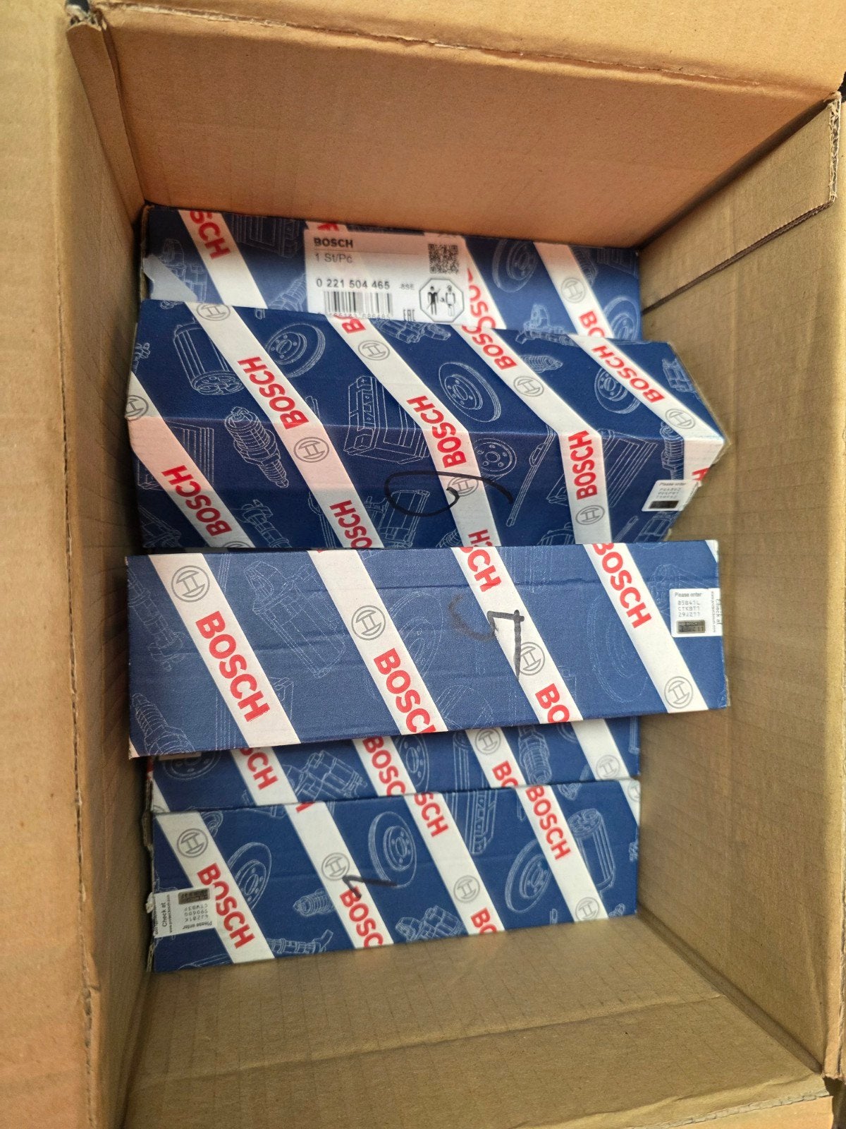 6x Gloednieuwe Bosch Bobines - Origineel en Ongebruikt, Auto-onderdelen, Ophalen of Verzenden, Nieuw, BMW