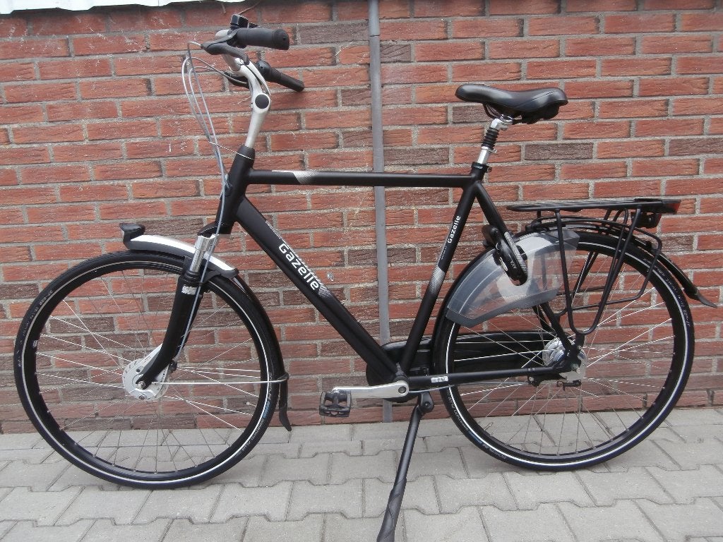 Zeer nette Gazelle Orange heren 61 cm. 7 versnellingen, Ophalen, Versnellingen, Zo goed als nieuw, 61 tot 65 cm