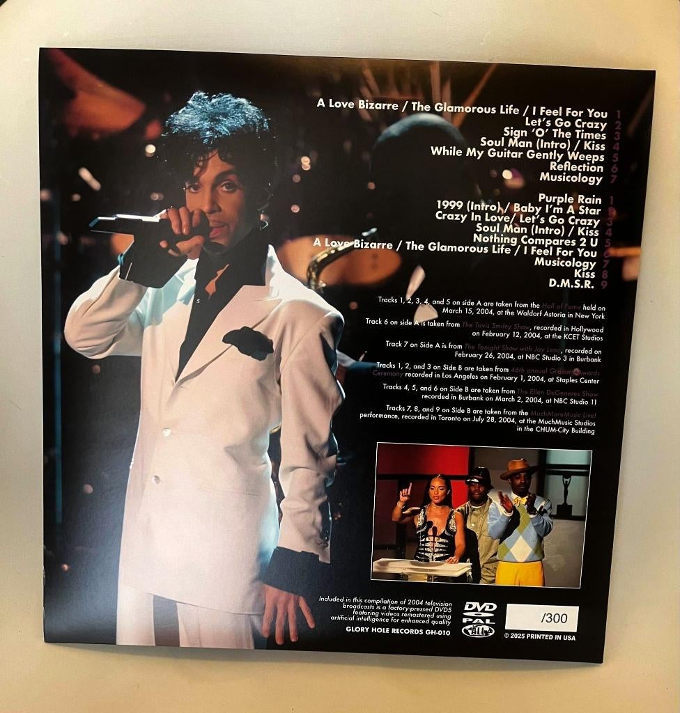 Prince - R. Hall of Fame (Purple Edition LP + DVD + Poster), Verzenden, 2000 - 2009, Nieuw in verpakking, 12 inch