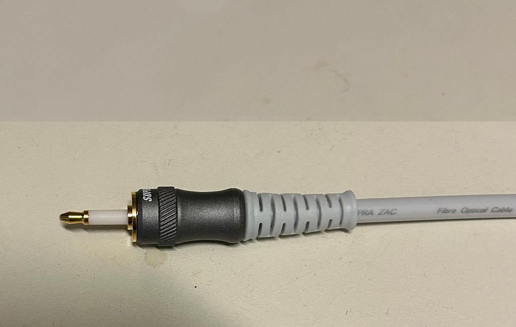 Supra mini- naar toslinkkabel, Ophalen of Verzenden, Zo goed als nieuw, Minder dan 2 meter, Overige kabels