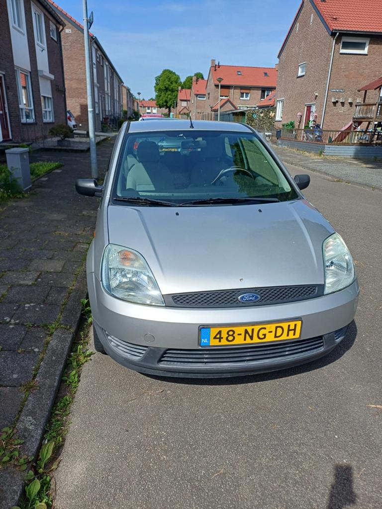 Ford Fiësta 1.25 16V 3DR 2003 Grijs auto  onderdelen tekoop, Ophalen, Ford, Motorkap
