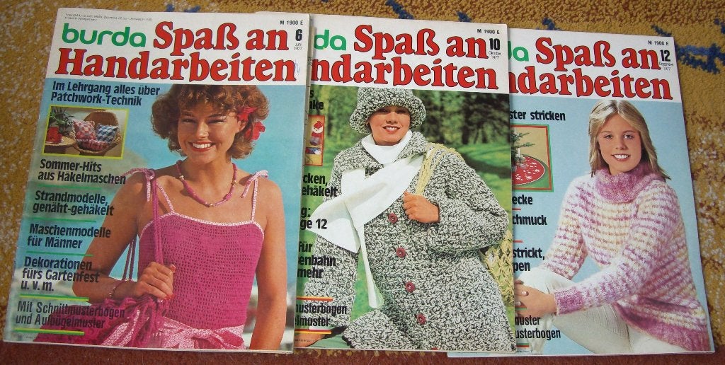 Borduren - Burda Anna – Plezier met handwerken –div jaar, Ophalen, Gelezen, Borduren en Naaien, Burda Aenna