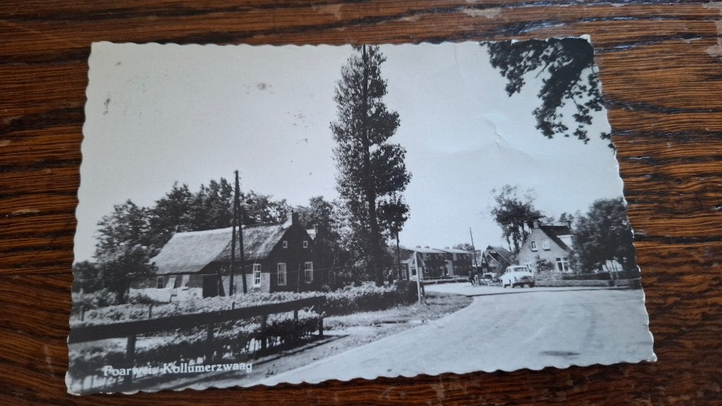 Kollumerzwaag, Verzenden, 1960 tot 1980, Gelopen, Stad of Dorp