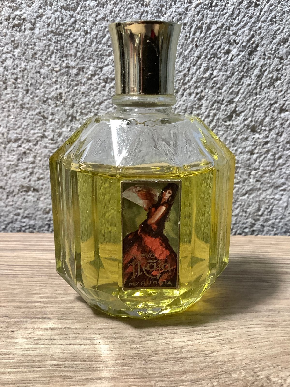 Vintage Maja parfum, Ophalen of Verzenden, Gebruikt, Parfumfles