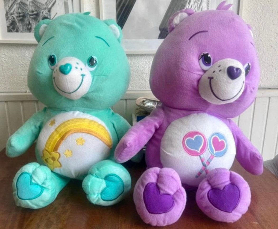 Knuffels 60cm - Care Bears/ Troetelbeertjes, Ophalen of Verzenden, Zo goed als nieuw