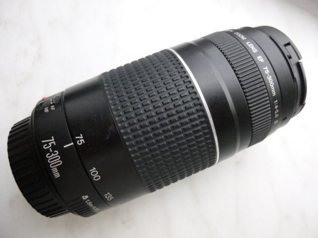 Canon AF 75-300mm 1:4-5.6 Mark-3 objectief., Ophalen of Verzenden, Zo goed als nieuw, Telelens