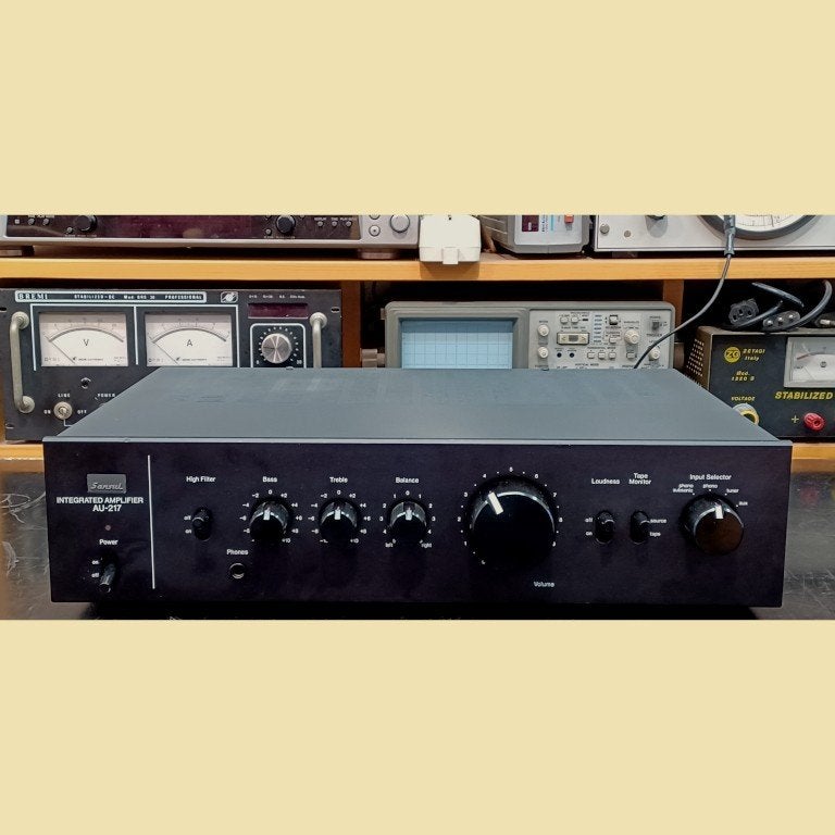 full refurbished sansui au 217 vintage versterker, Ophalen of Verzenden, Minder dan 60 watt, Overige merken