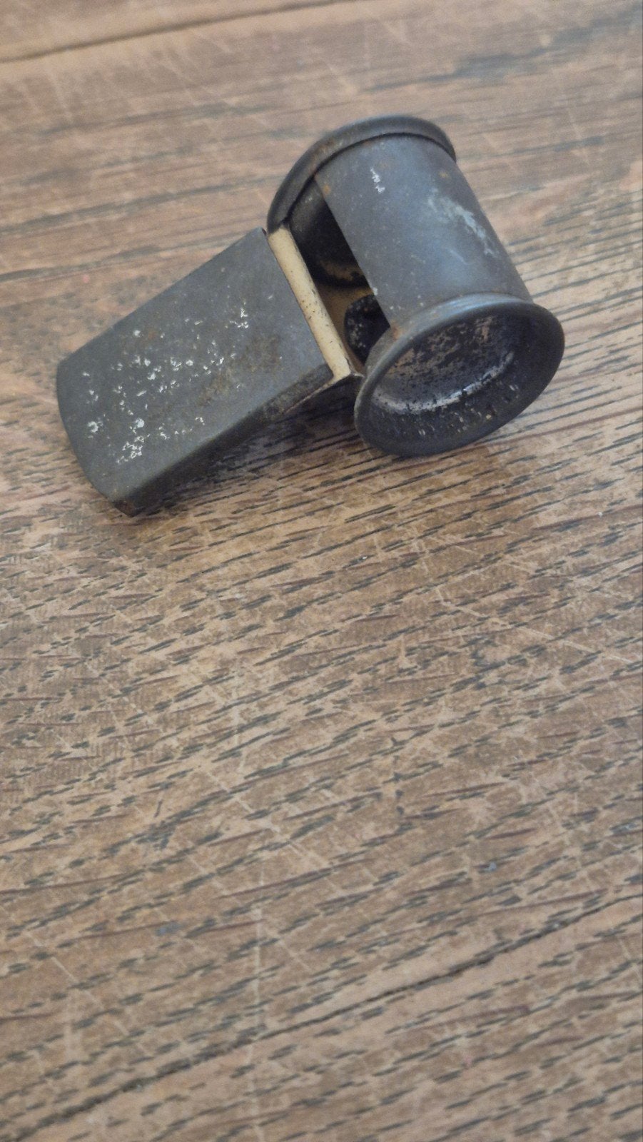 Antieke metalen fluit, mogelijk een scheidsrechtersfluit, Ophalen of Verzenden