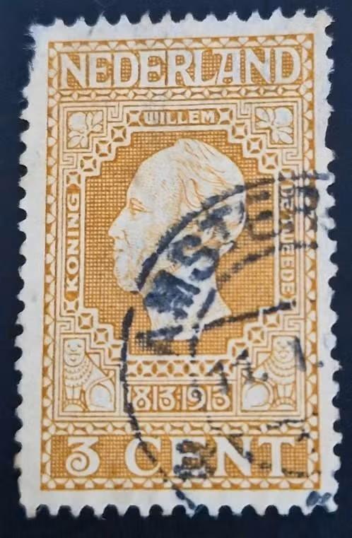 Nederland 1913 - nvph 91 - Onafhankelijkheid 1813-1913 - ab1, Verzenden, T/m 1940, Gestempeld