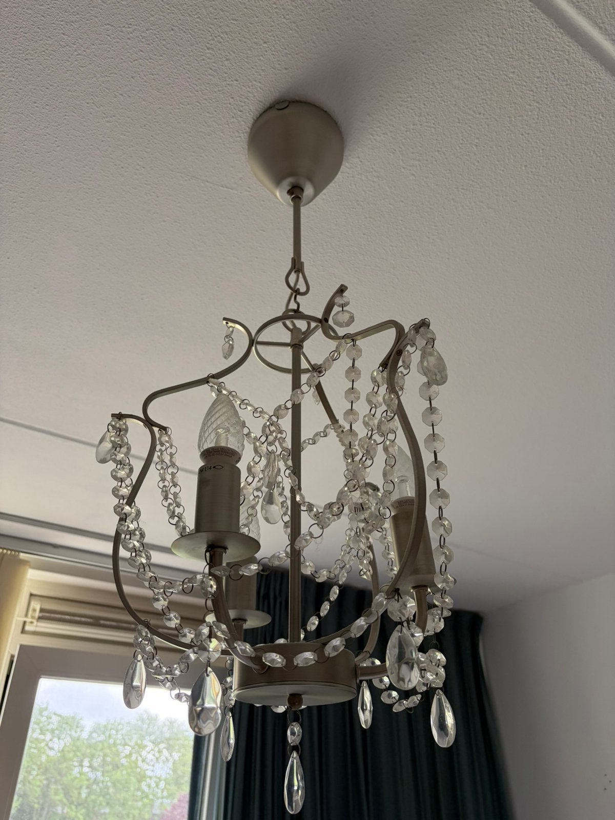 IKEA kroonluchter, Huis en Inrichting, Ophalen, Zo goed als nieuw