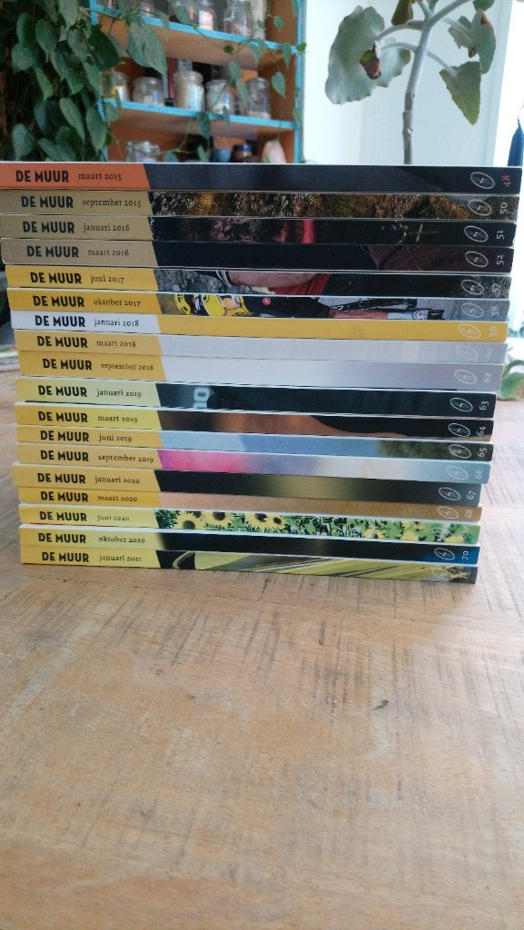 Collectie De Muur wielertijdschrift - tevens nummer 1, Boeken, Ophalen of Verzenden, Zo goed als nieuw, Lopen en Fietsen