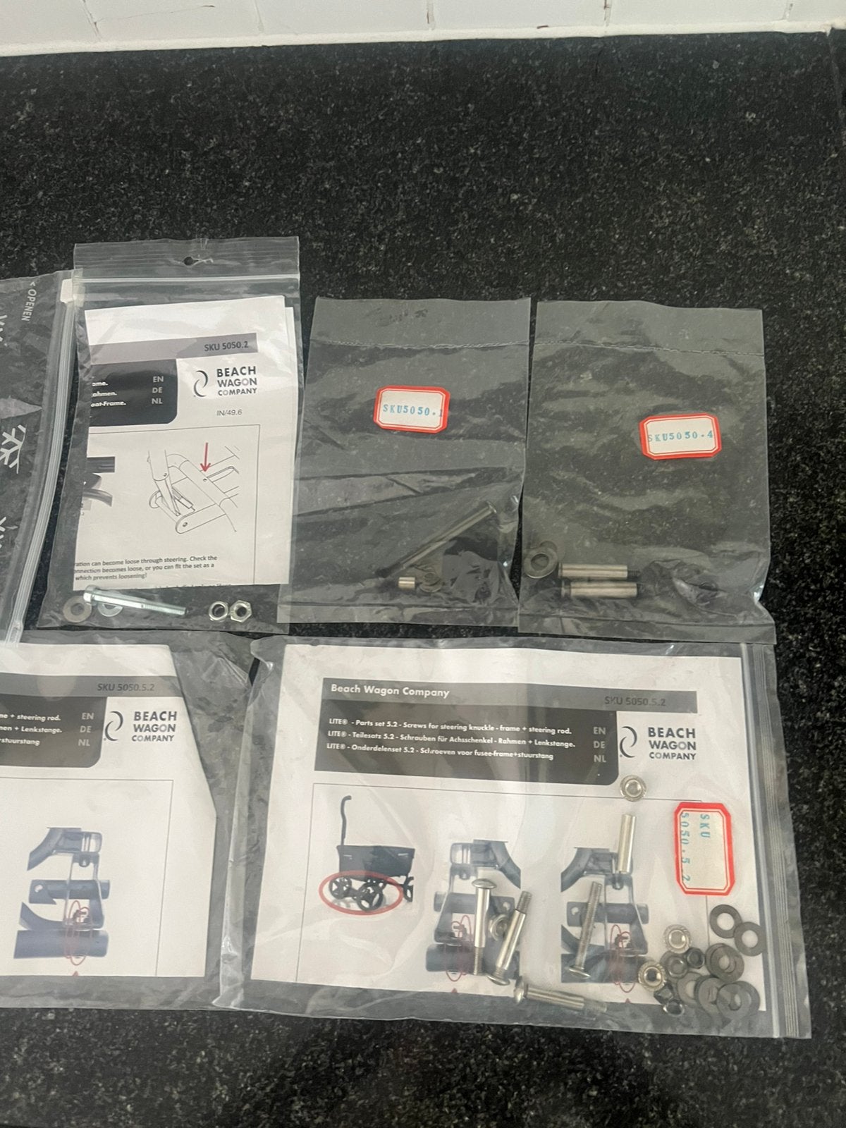 Beachwagon Beach wagon onderdelen accesoires, Caravans en Kamperen, Bolderkarren, Ophalen of Verzenden, Opvouwbaar, Nieuw