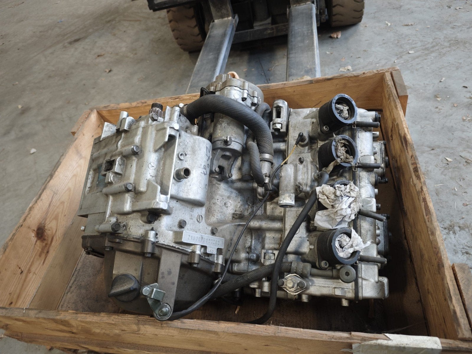 Kawasaki ZX6R 1997 Motorblok - Gebruikt, Motoren, Ophalen, Gebruikt