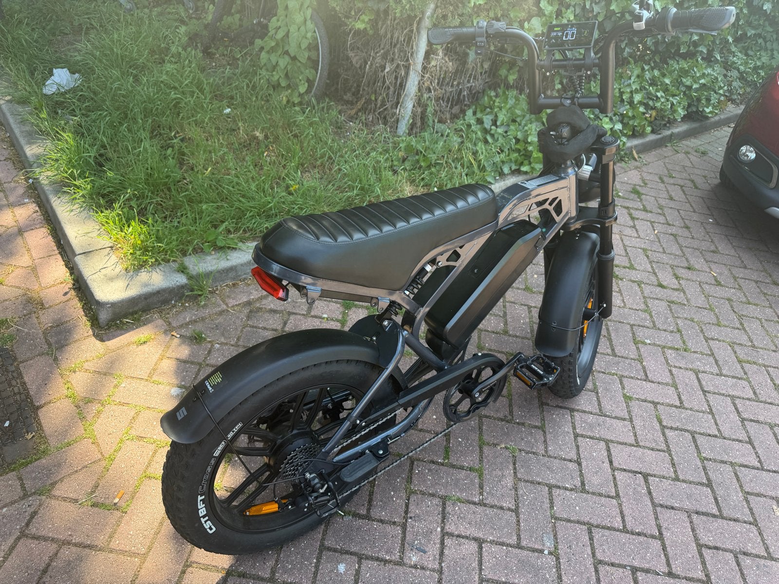 Fat-bike met schade: voorvork krom, lamp te buigen, Fietsen en Brommers, Elektrische fietsen, Ophalen of Verzenden, Gebruikt, Sachs