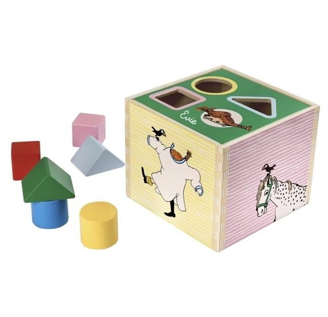 Cadeau idee? Pipi Langkous houten vormenstoof