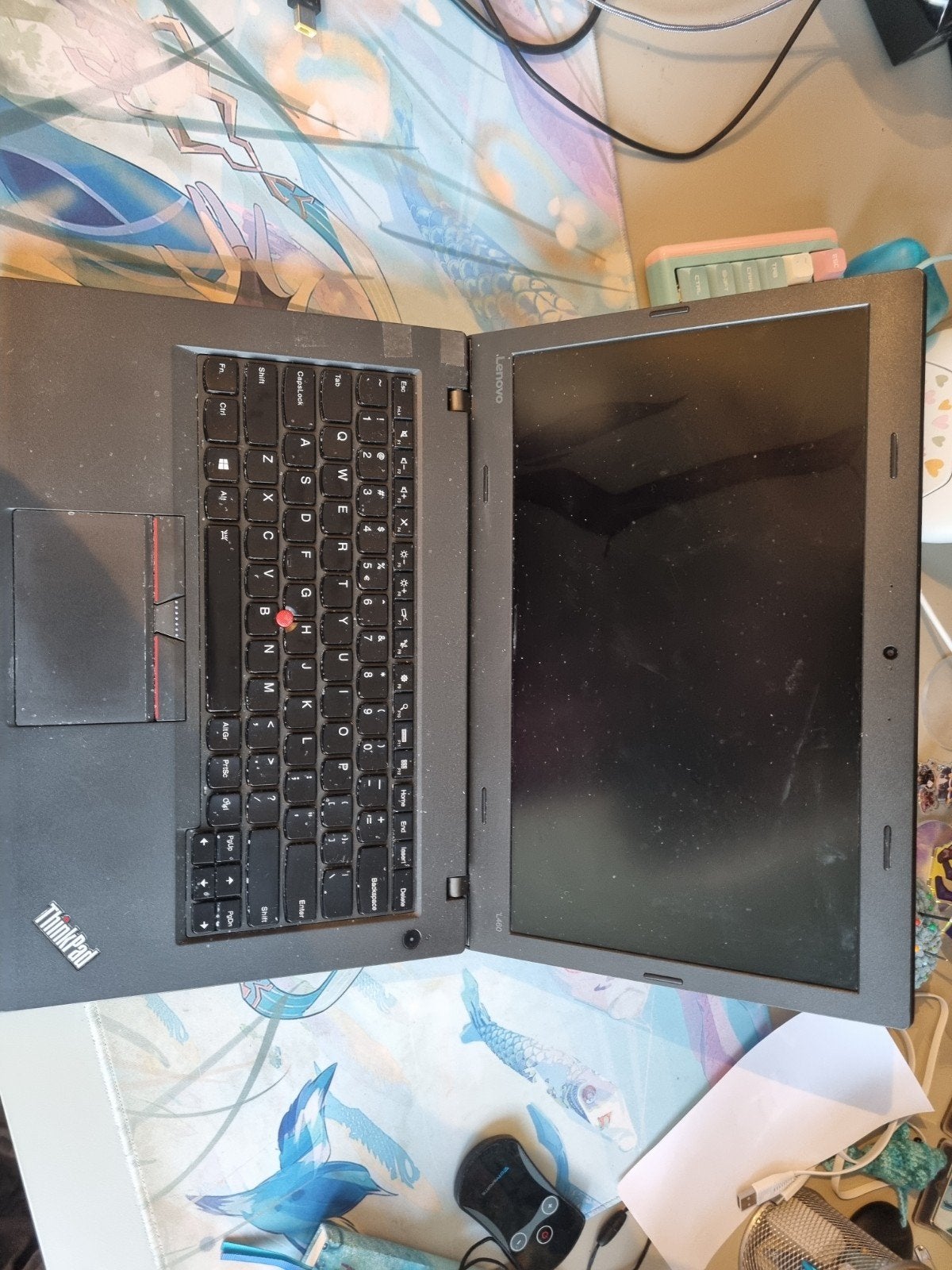 lenovo L460 laptop (kapot), Computers en Software, Windows Laptops, 2 tot 3 Ghz, Qwerty, Lenovo Thinkpad., Ophalen of Verzenden