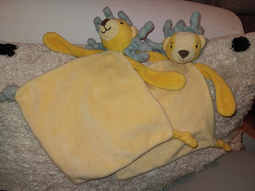 Happy horse leeuw luke, Kinderen en Baby's, Speelgoed | Knuffels en Pluche, Gebruikt, Geel, Happy Horse, Ophalen of Verzenden