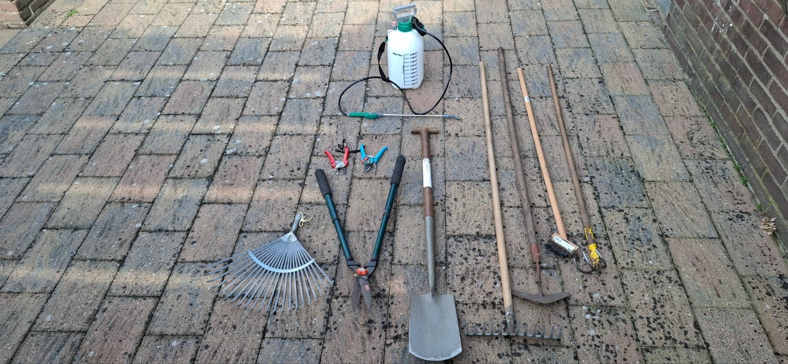 Diverse tuingereedschap set - Gebruikt, Ophalen, Gebruikt, Overige soorten