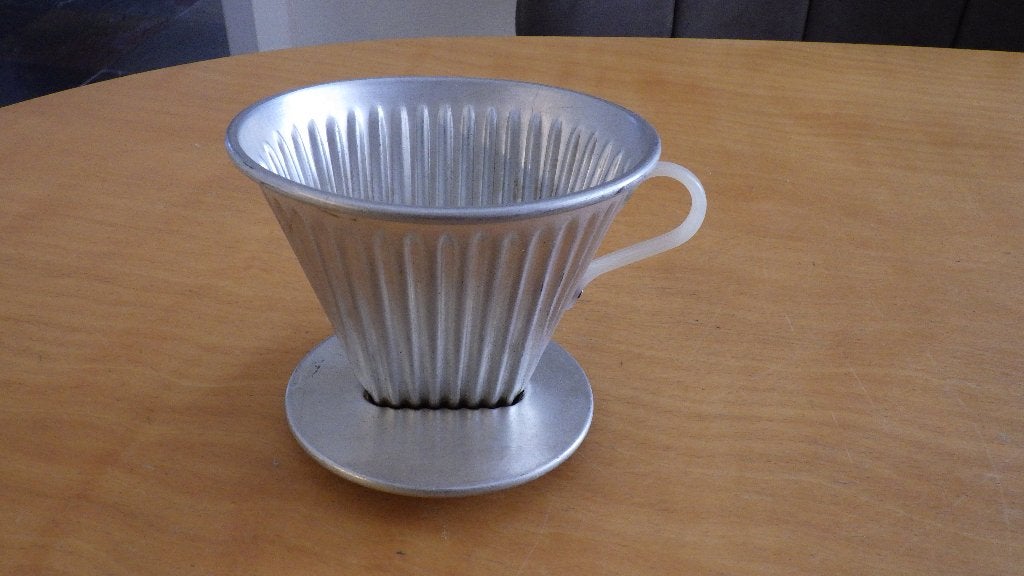 aluminium koffiefilter van Melita, Overige typen, Ophalen of Verzenden, Gebruikt, Overige merken