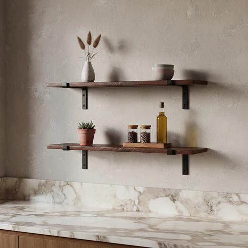 2 wandplanken, Huis en Inrichting, Woonaccessoires | Wandplanken en Boekenplanken, Ophalen, Zo goed als nieuw